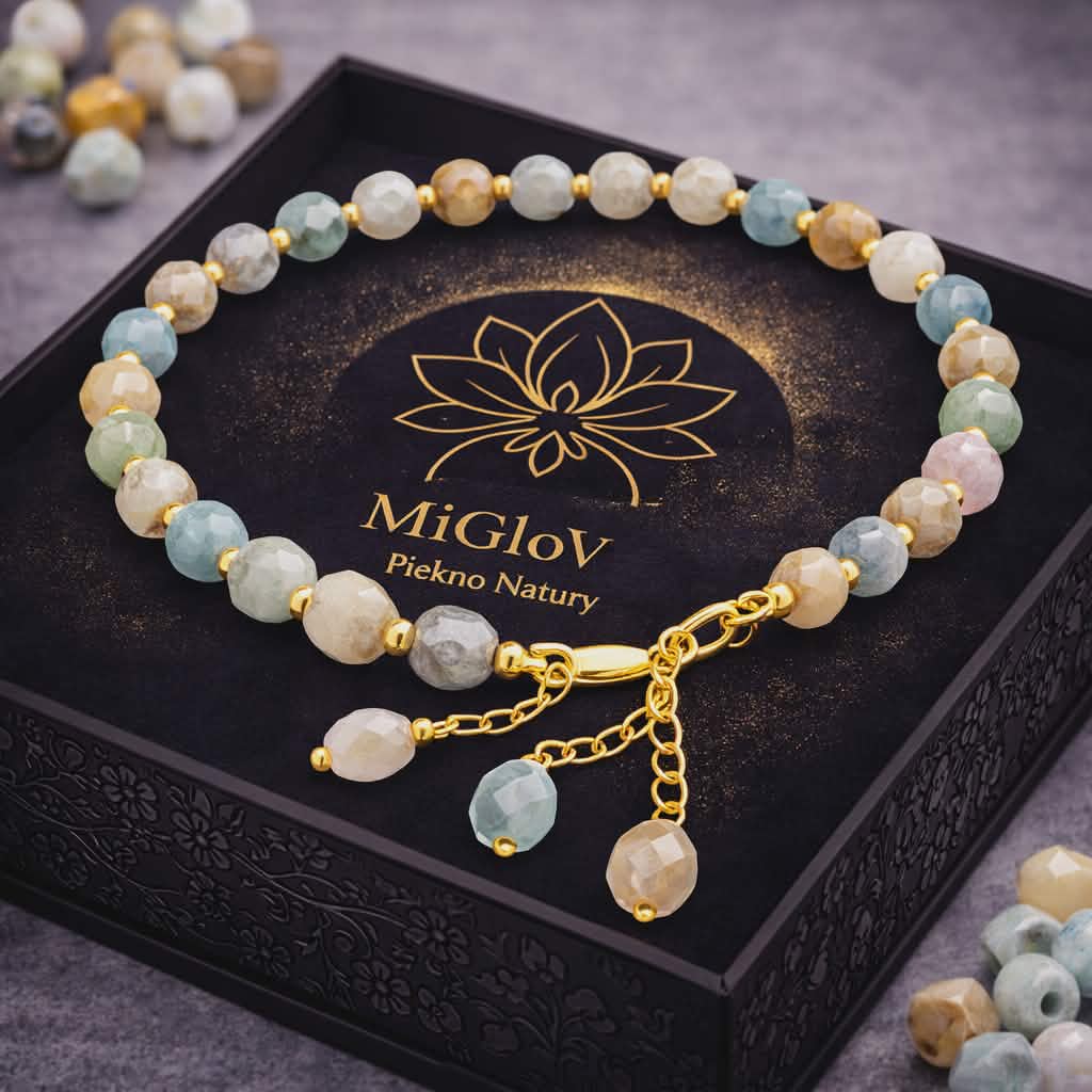 Bransoletka MiGlov z Amazonit — kamień naturalny
