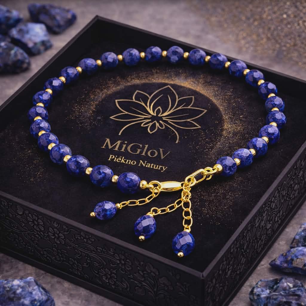 Bransoletka MiGlov z Lapis Lazuli — kamień naturalny